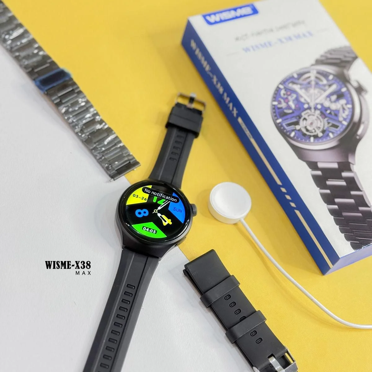 ساعت هوشمند wisme-x38max سه بند