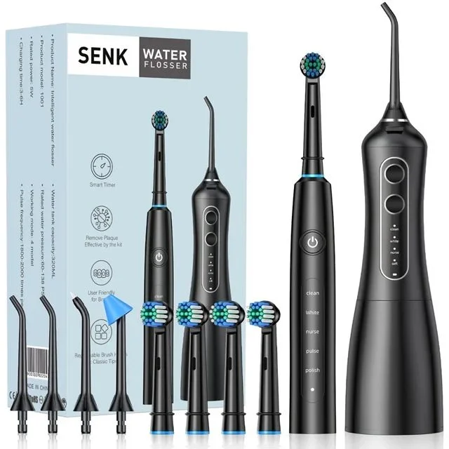 ست مسواک برقی و واترجت SENK Intelligent 2-in-1