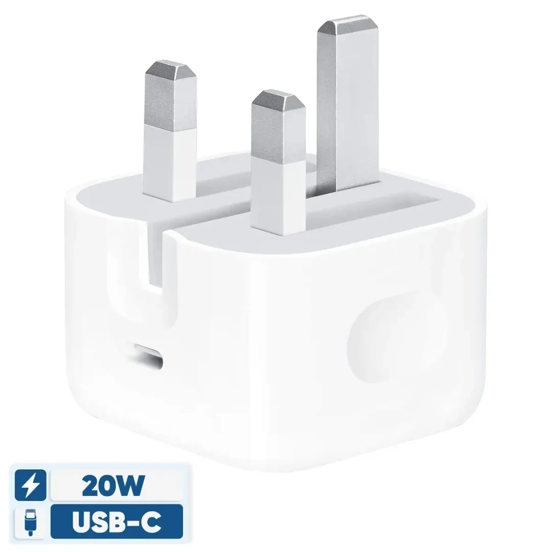 شارژر دیواری سه پین 20 وات اپل مدل 20W USB-C