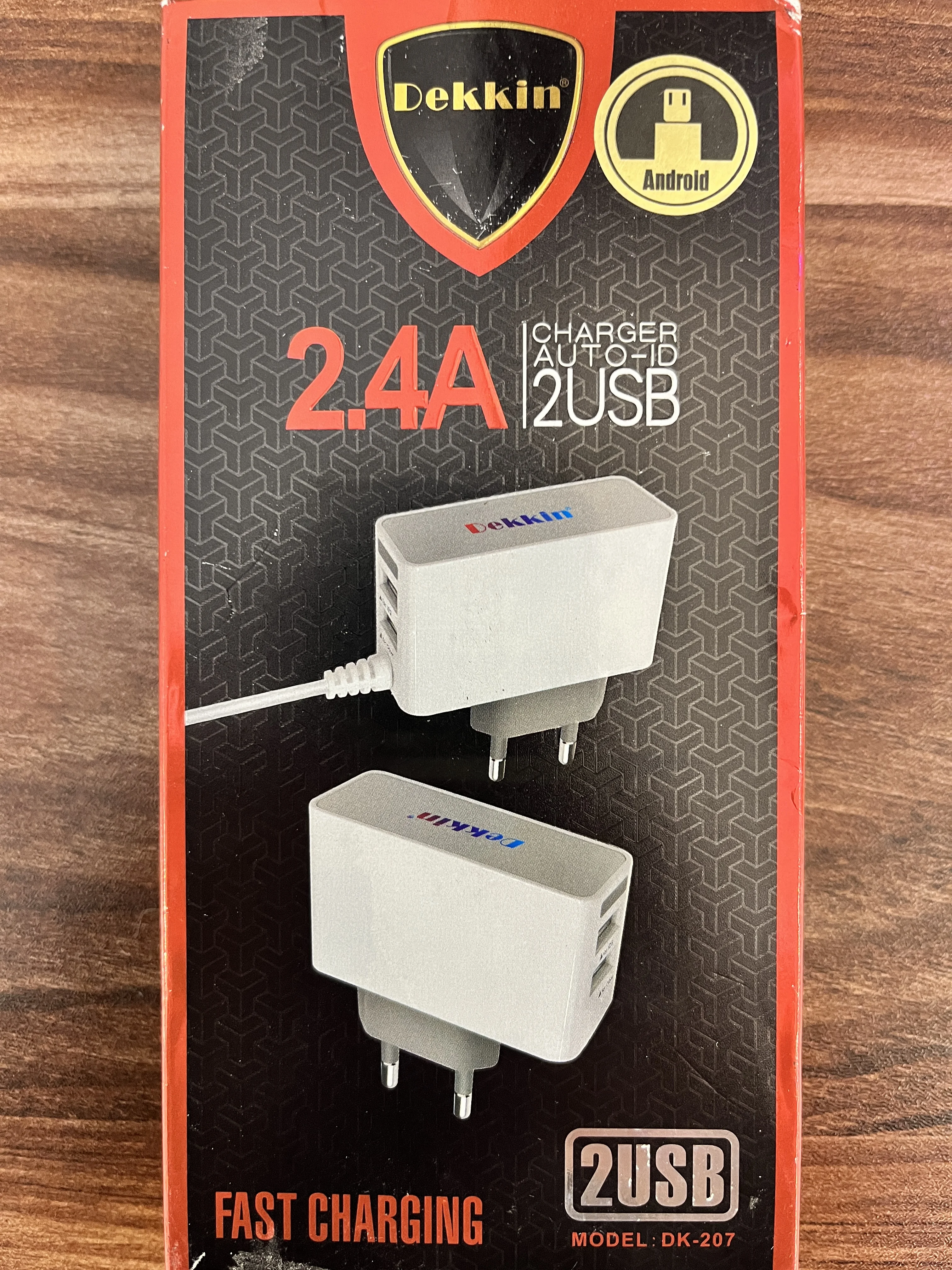 شارژر DEKKIN DK-207 به همراه سیم اندروید