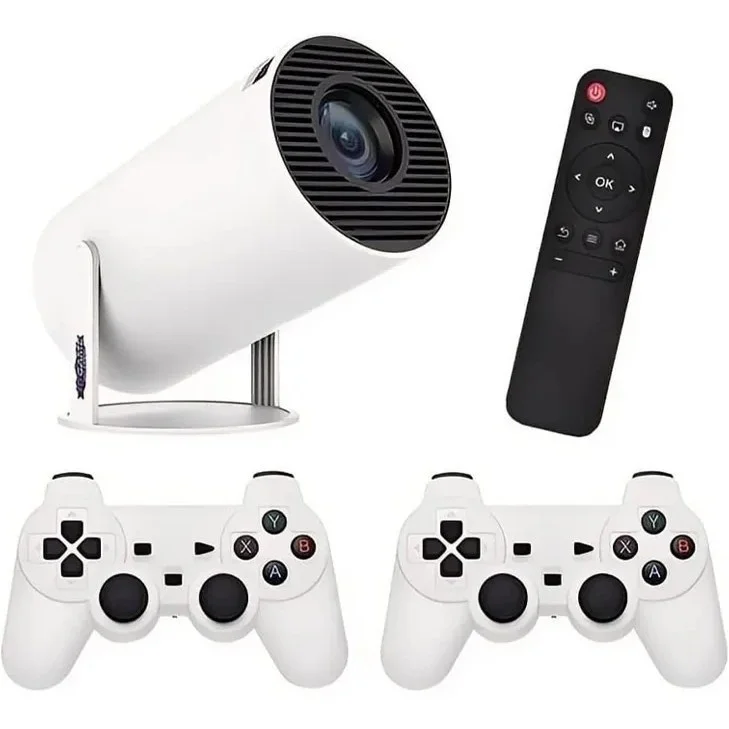 ویدیو پروژکتور اندروید و کنسول بازی گیم استیک مدل Game Projector 2in1