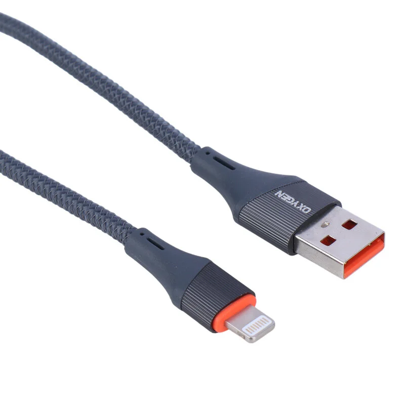 کابل تبدیل USB به لایتنینگ اکسیژن مدل LX_15 طول 1 متر