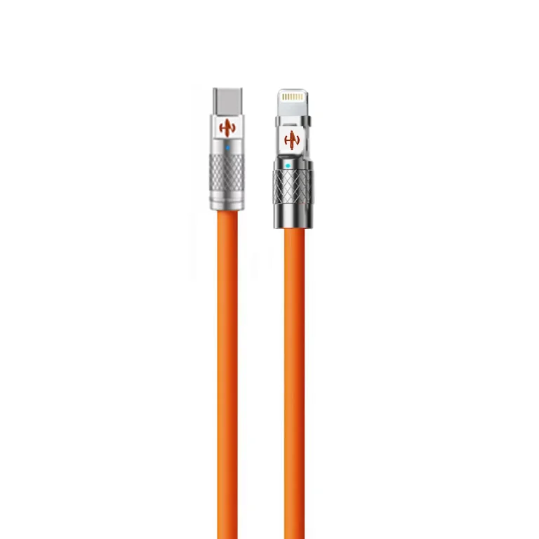 کابل شارژ سوپر فست Type-C به لایتنینگ 120 وات مدل S-101Ti