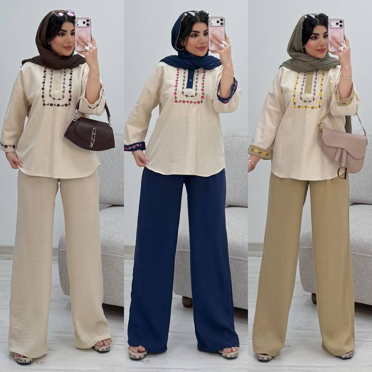 ست گلدوزی زنانه