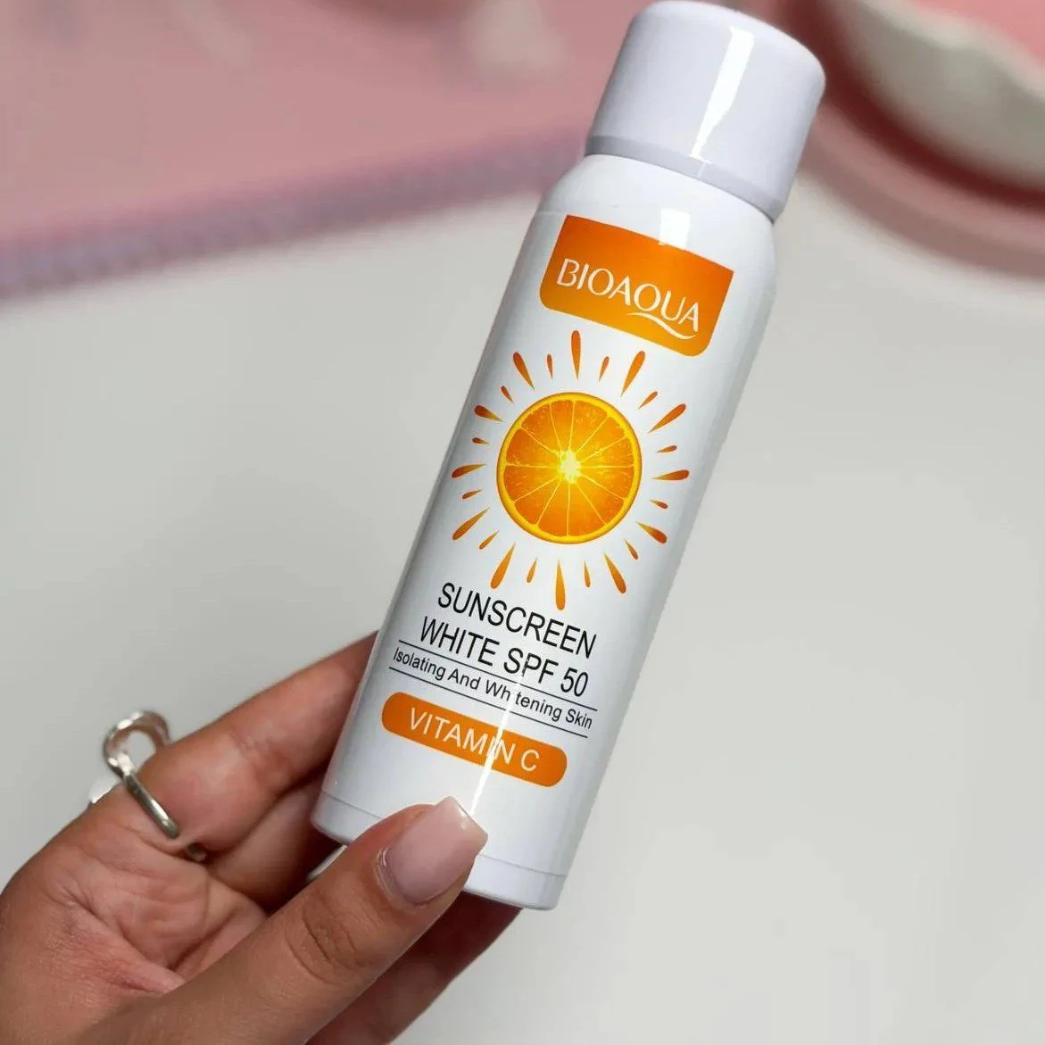 اسپری ضد آفتاب ویتامین C SPF 50